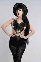 Nocturnal Butterfly Top - The Cursed Closet