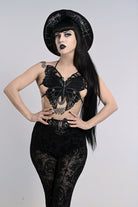 Nocturnal Butterfly Top - The Cursed Closet
