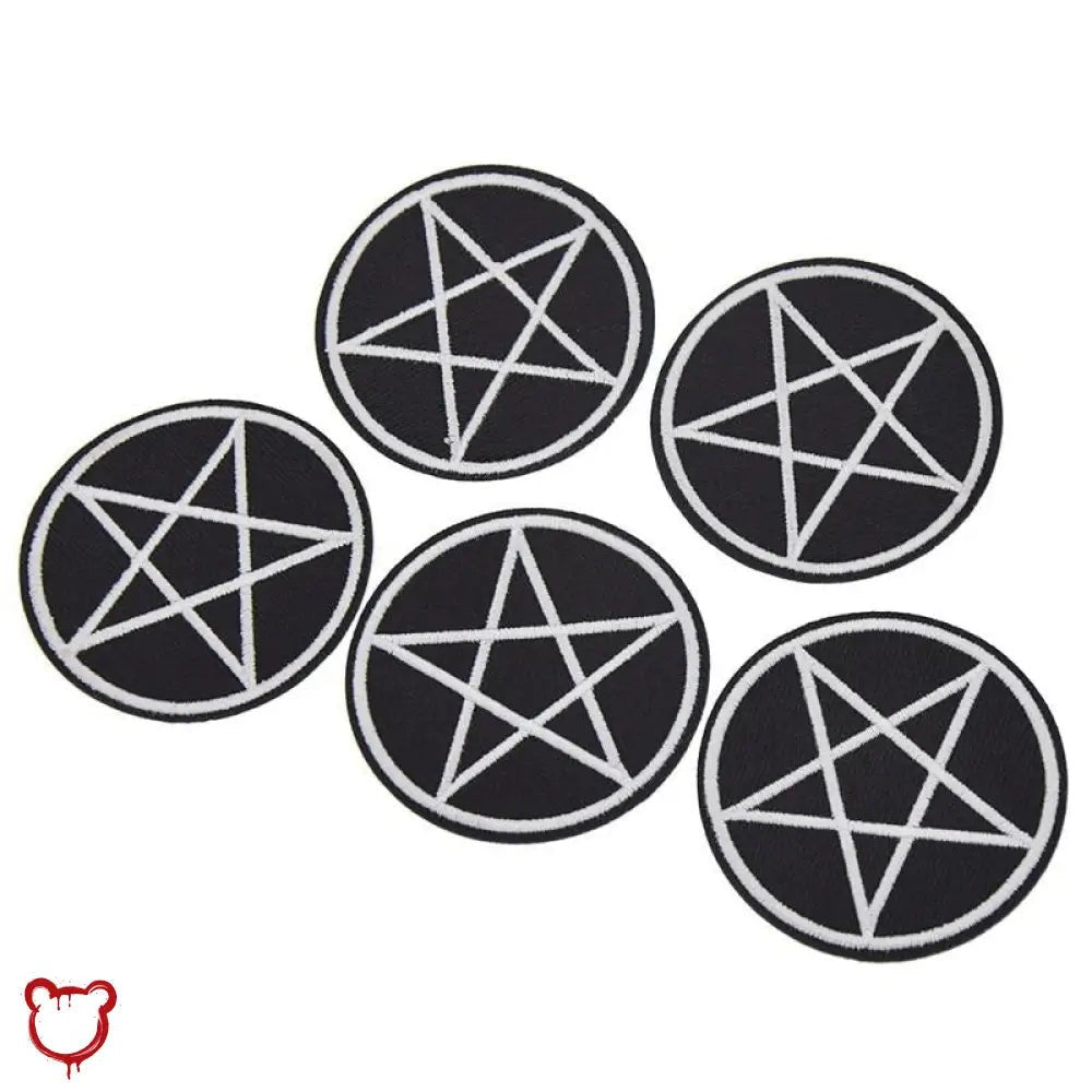 "5 - Pack Pentagram Patches" - The Cursed Closet