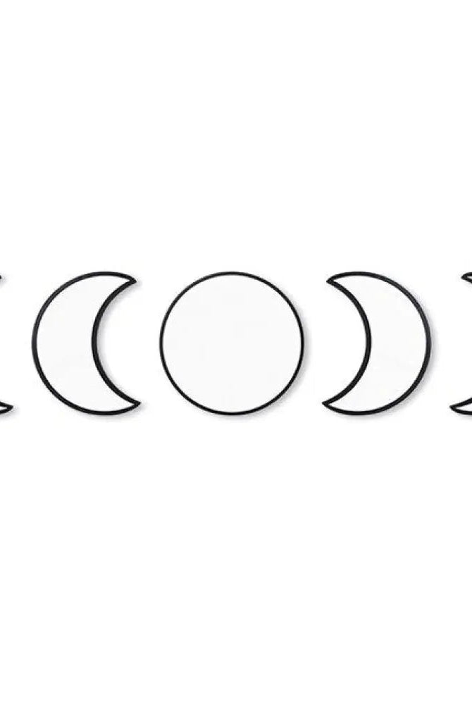 5pc Moon Wall Mirror Set - The Cursed Closet