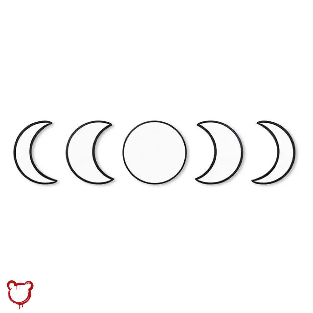 5pc Moon Wall Mirror Set - The Cursed Closet