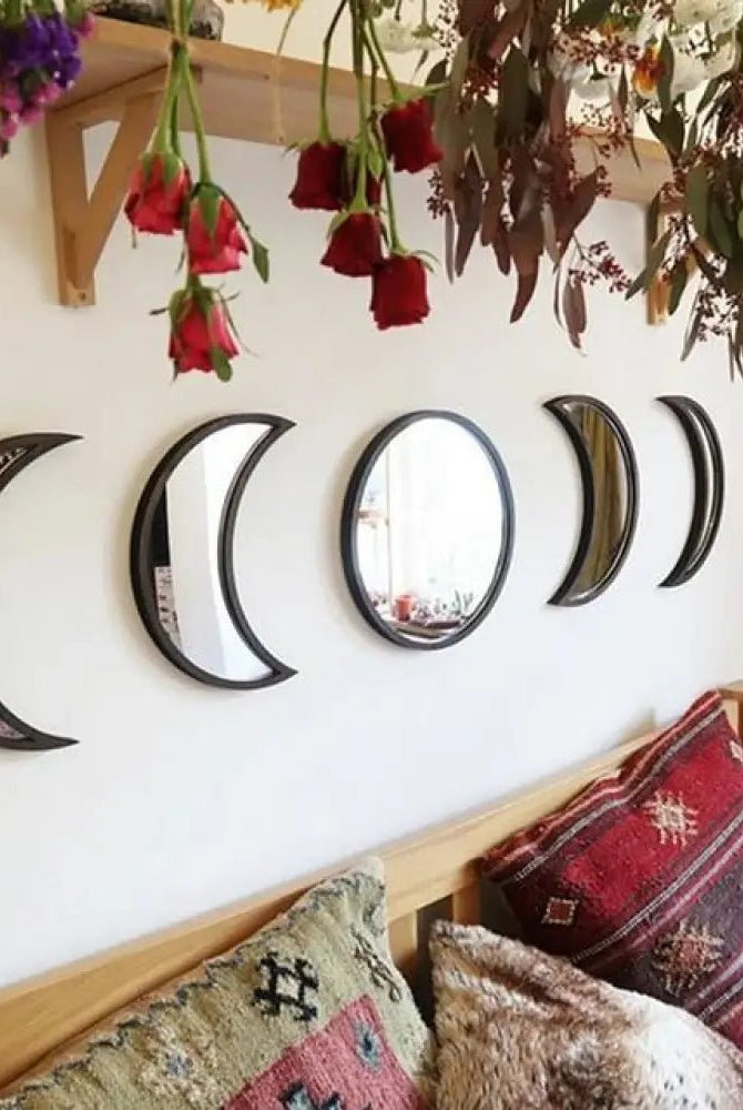 5pc Moon Wall Mirror Set - The Cursed Closet
