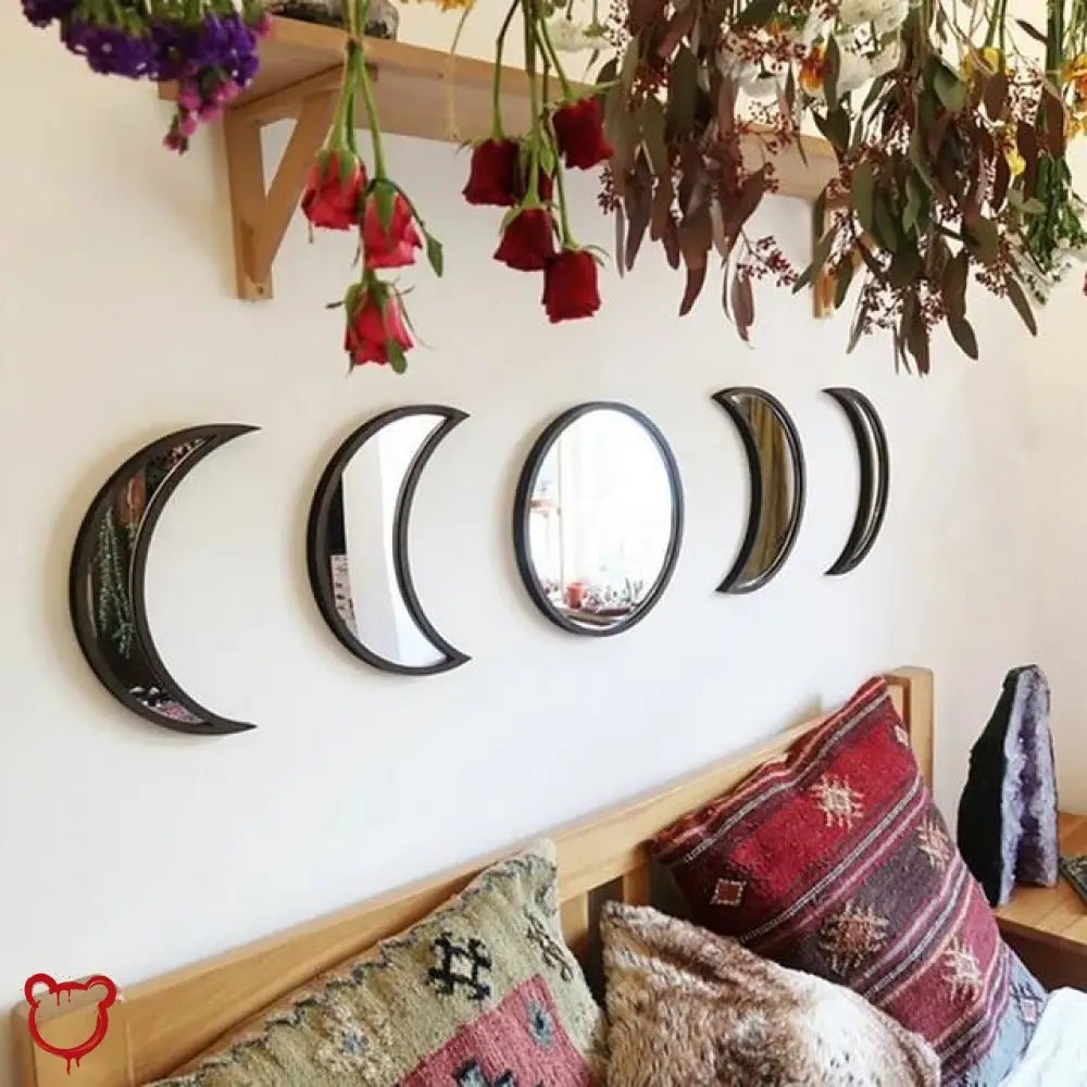 5pc Moon Wall Mirror Set - The Cursed Closet