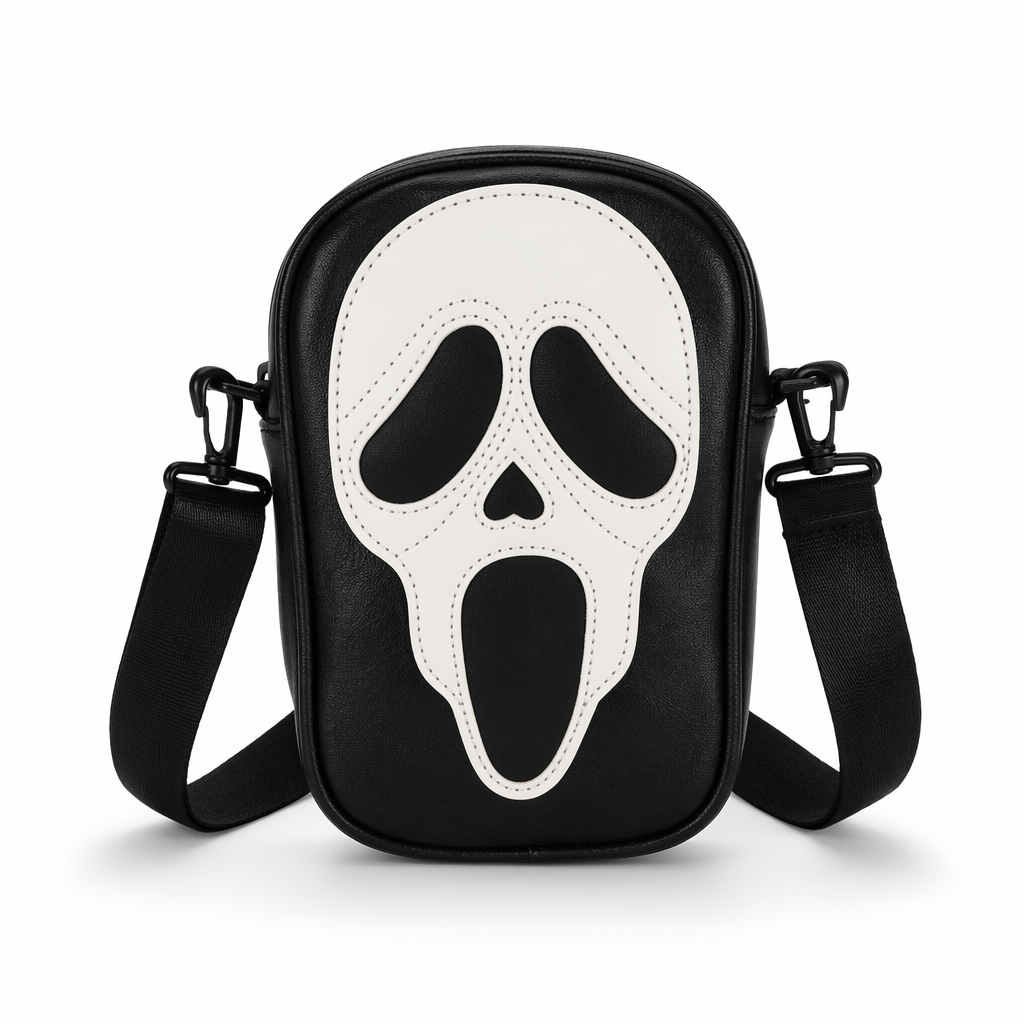 Ghost Face Bag Black