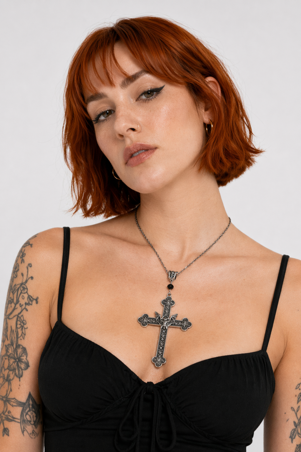 Cross Bat Necklace Default Title