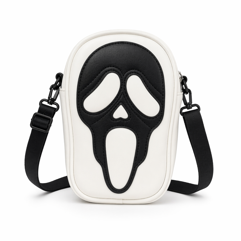 Ghost Face Bag White