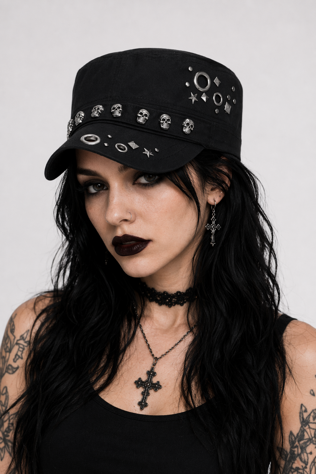 Skull Cap, Black Default Title