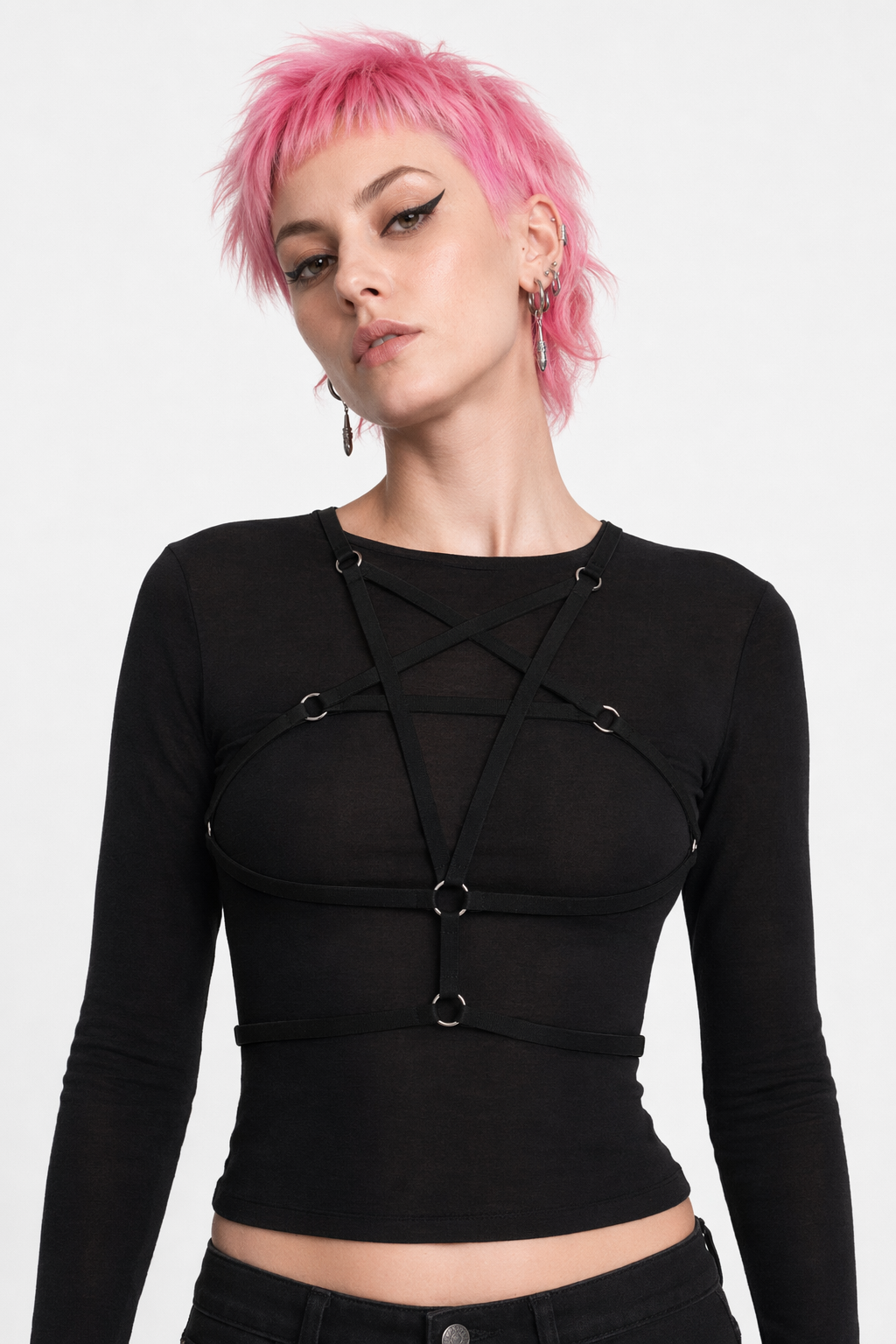 Goth Harness Black Alternative Default Title