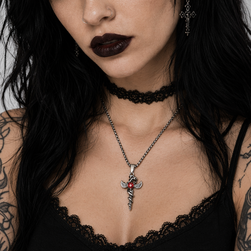 Gothic Necklaces Collection 8