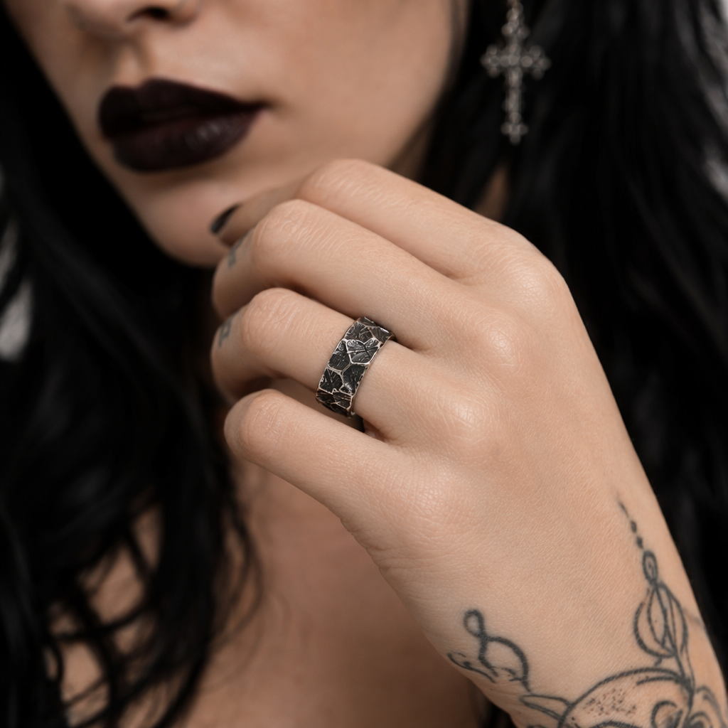 Nordic Viking Retro Steel Ring 8