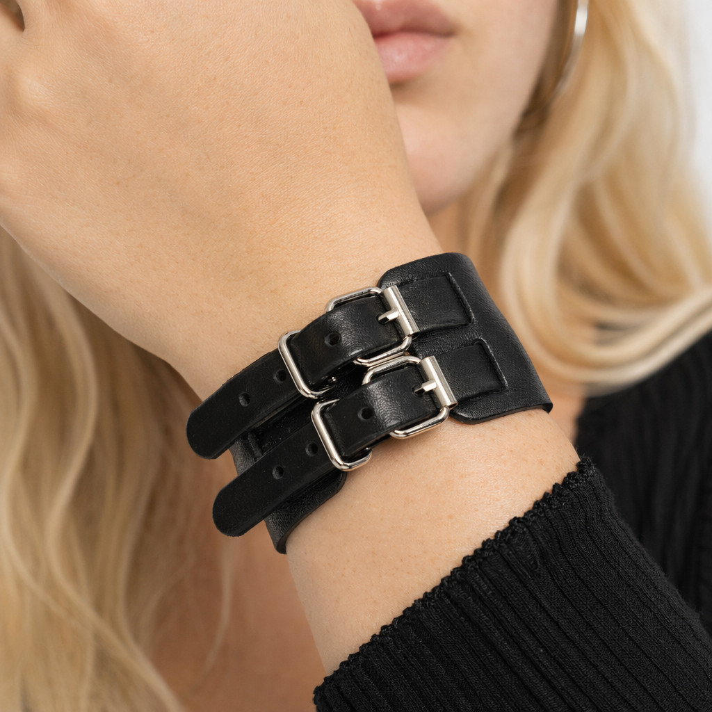 Leather Strap Bracelet Default Title
