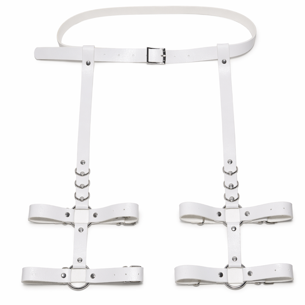 Garter Harness Duo White