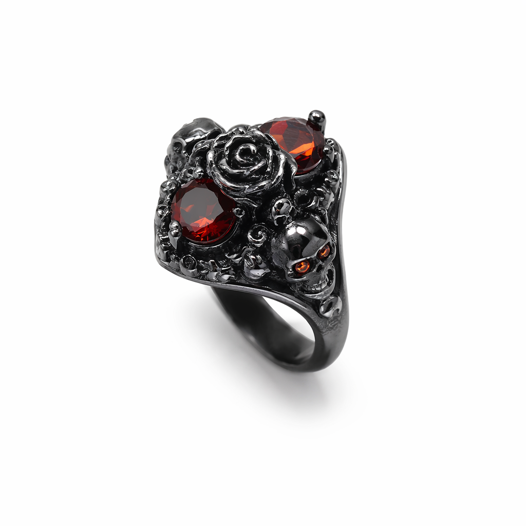 Charm's Dark Skull Ring 7