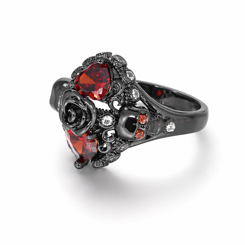 Charm's Dark Skull Ring 8