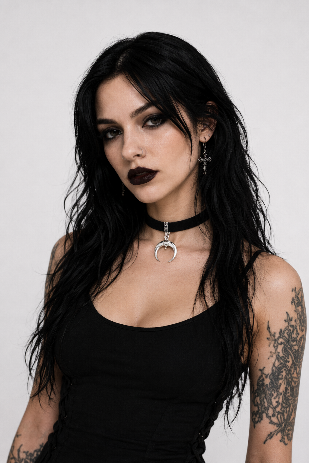 Black Velvet Choker: 'Moondance' Default Title