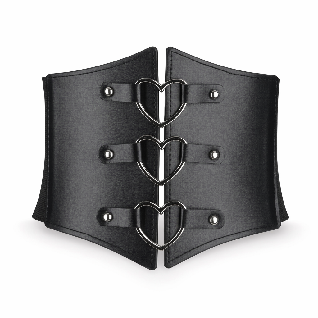 Gothic Heart Corset Belt Default Title