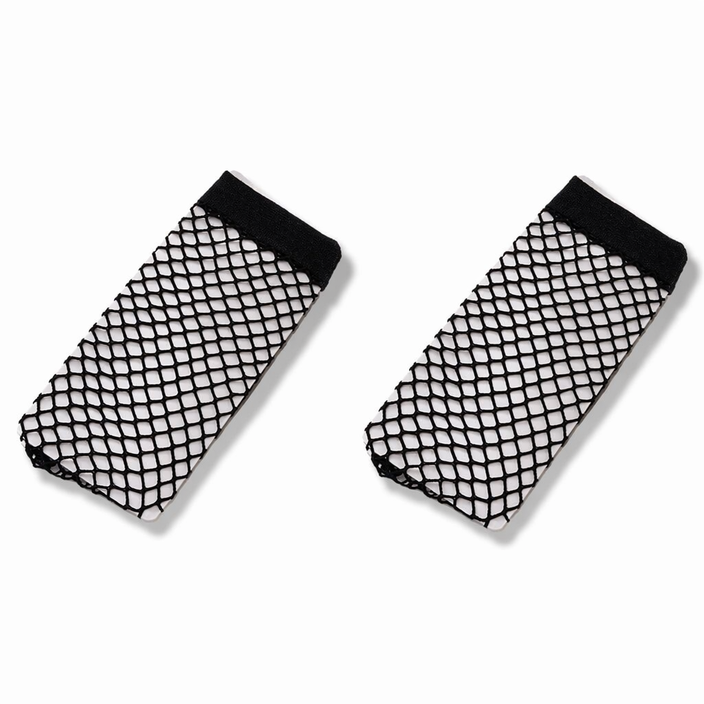 Sheer Fishnet Stockings 2 pairs of black