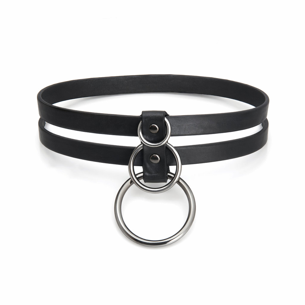 Double Layer O-Ring Choker Default Title