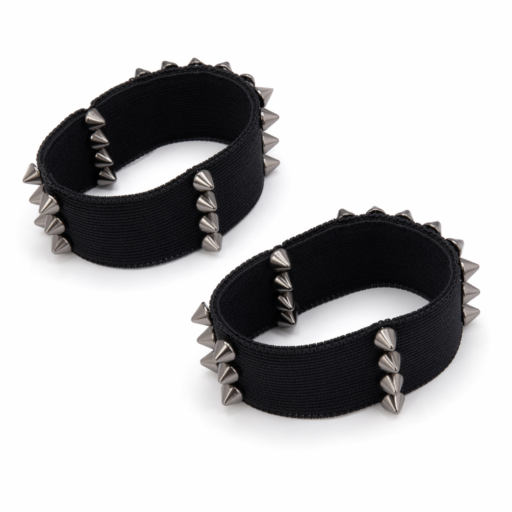 Leg Garter Pair with Spikes Default Title