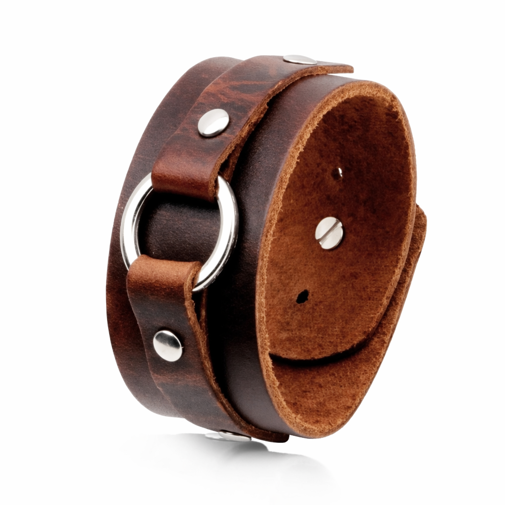 Metallic Leather Bracelets 14