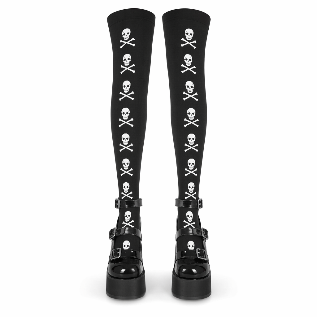 Skull & Crossbones Legwear Default Title