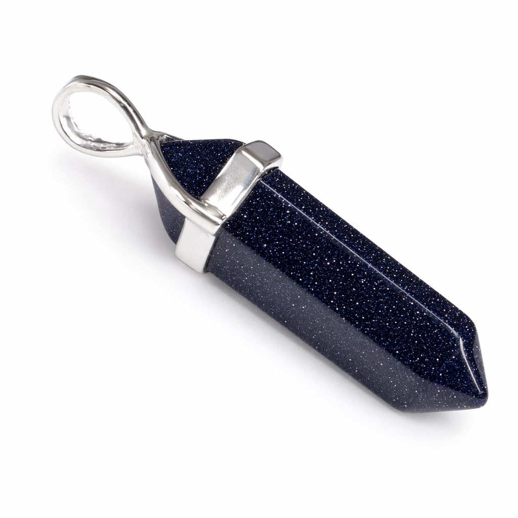 Gemstone Crystals Blue Sand Stone
