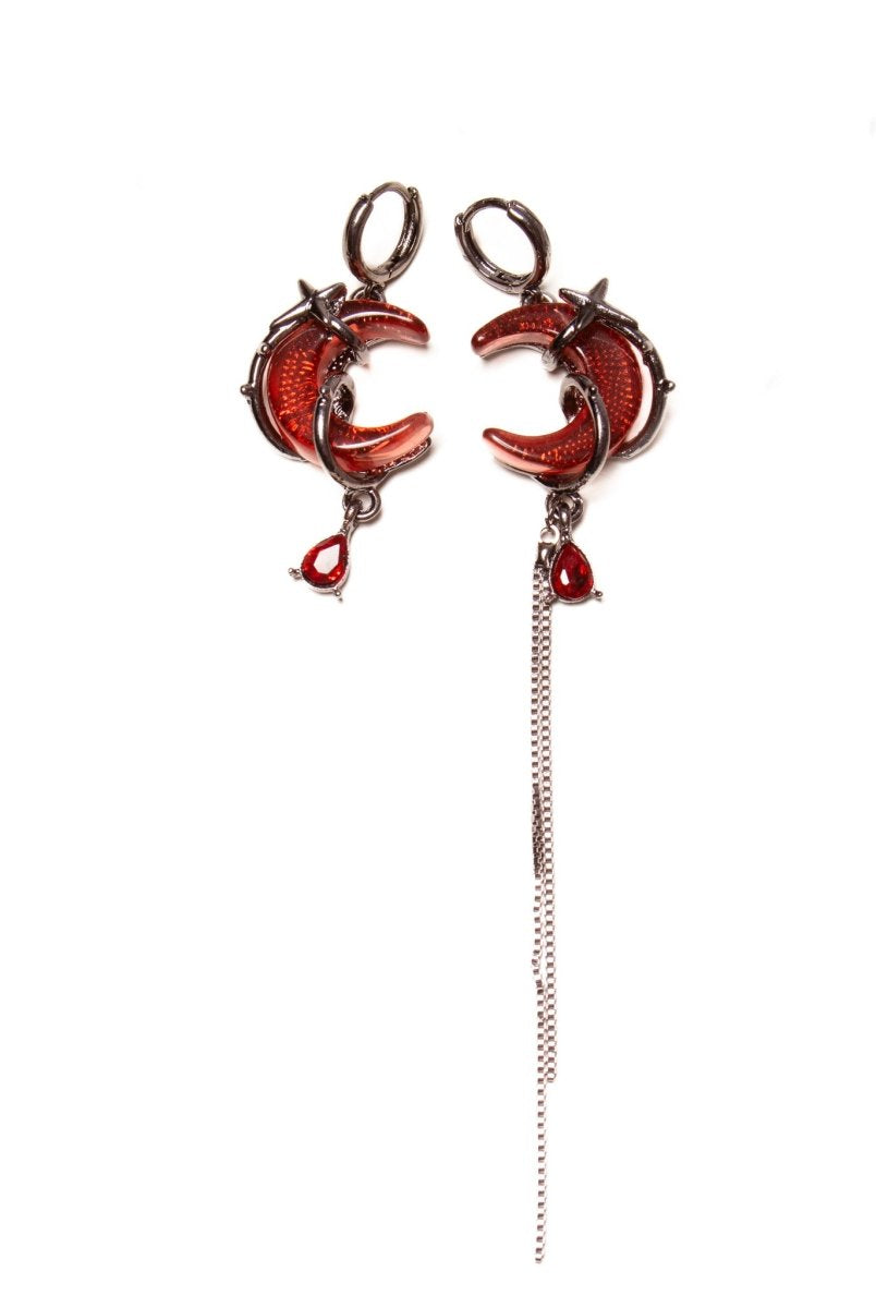 Blood Moon Earrings - The Cursed Closet