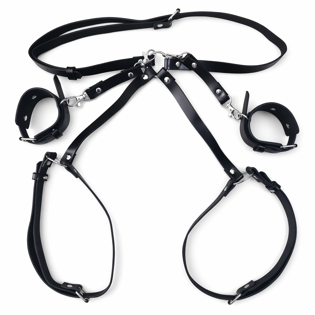 Gothic Cuff Garter Belt Default Title