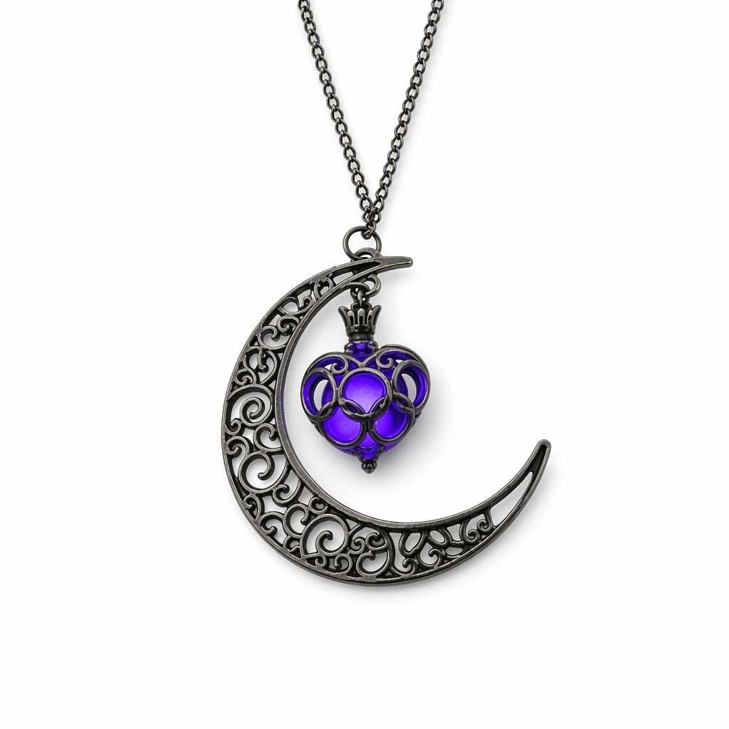 Luna's Glow Necklace Purple