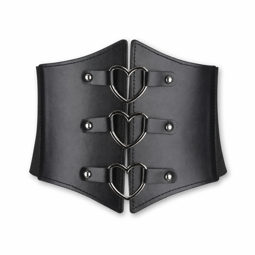 Gothic Heart Corset Belt Default Title
