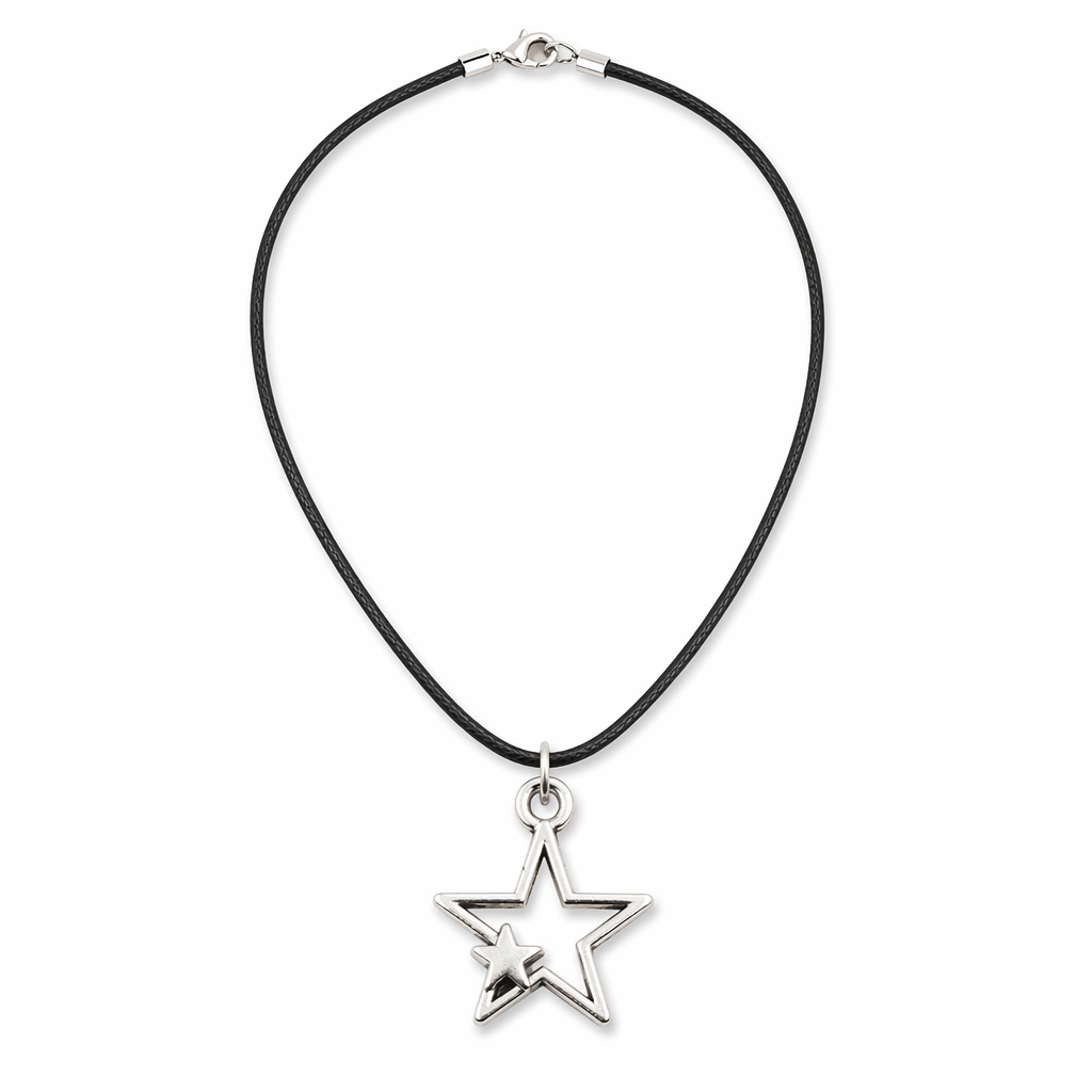 Silver Star Necklace Default Title