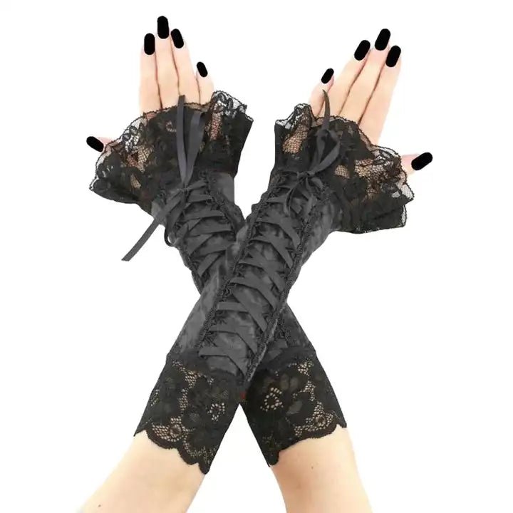 Gothic Arm Sleeves - The Cursed Closet