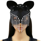 Gothic BDSM Cat Mask - The Cursed Closet