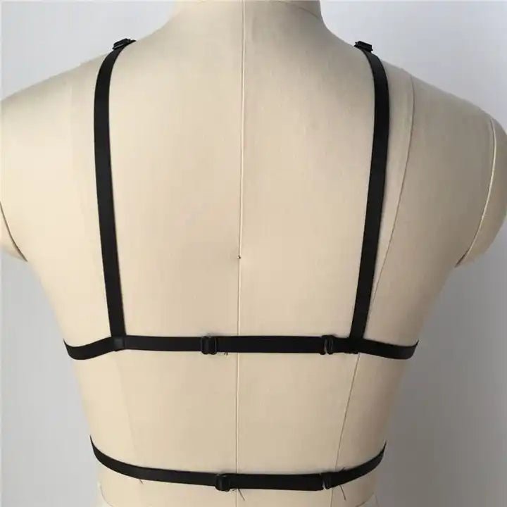 Goth Harness Black Alternative - The Cursed Closet