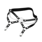 Ebony Gothic Thigh Strap - The Cursed Closet