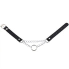 Faux Leather Padlock Choker - The Cursed Closet