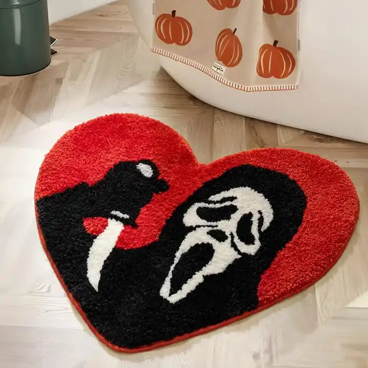 Ghost face Scream floormat - The Cursed Closet