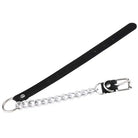 Black Leather Choker - The Cursed Closet
