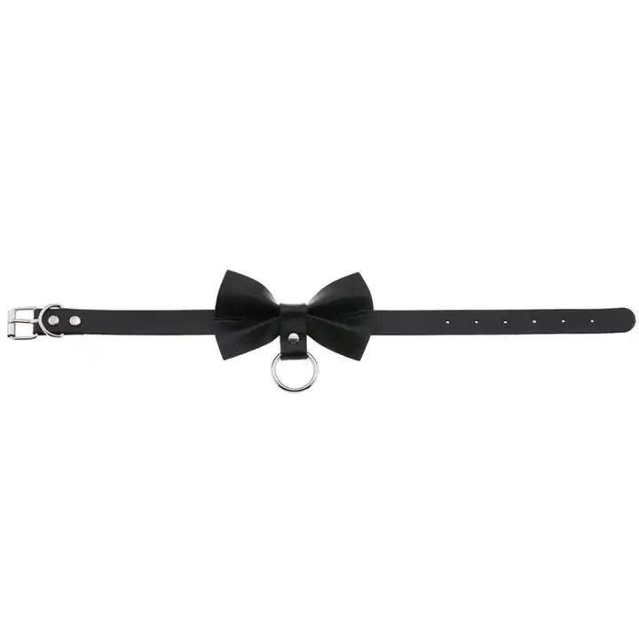 Goth Bow Neck Strap - The Cursed Closet