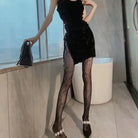 Fishnet Pentagram Tights - The Cursed Closet