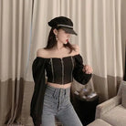 Blaster Chain Long Sleeve Top - The Cursed Closet