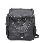 Black Red Gothic Rivet Backpack - The Cursed Closet