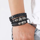 Black Skull Bracelet - The Cursed Closet