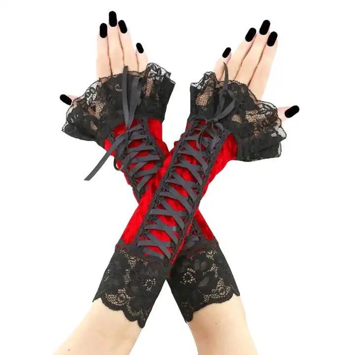 Gothic Arm Sleeves - The Cursed Closet