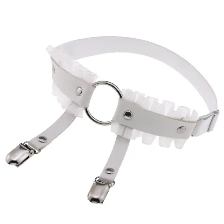 Gothic Lace Garter Clip Set - The Cursed Closet