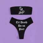 Gothic Punk Bikini in Sexy Style - The Cursed Closet