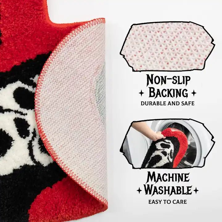 Ghost face Scream floormat - The Cursed Closet