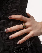 Midnight Monarch Ring - The Cursed Closet