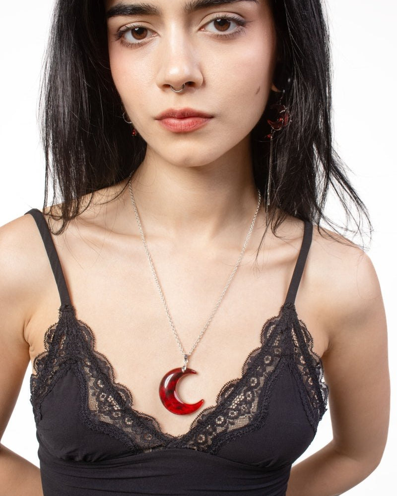 Blood Moon Necklace - The Cursed Closet