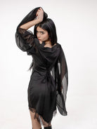 Forest Flower Mini Dress - The Cursed Closet